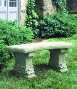 DIY concrete benches